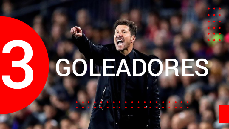 3 goleadores para el cholo simeonoe