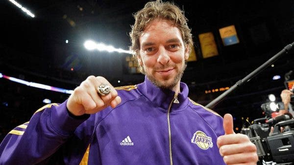 pau gasol angeles lakers