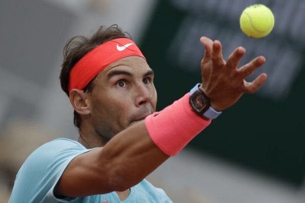 Rafa Nadal en Roland Garros