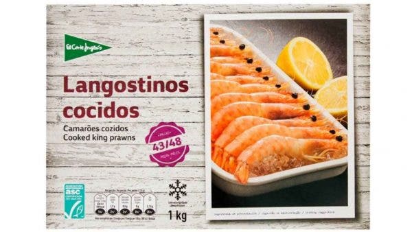 langostinos corte inglés