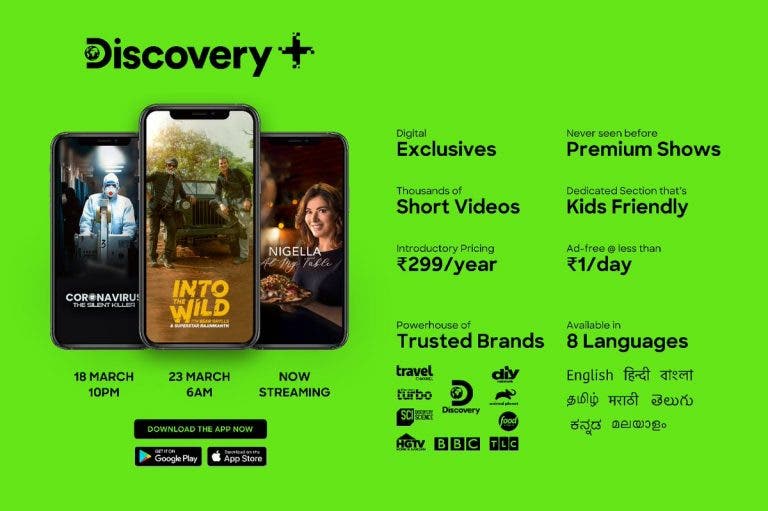 Discovery Plus la nueva oferta vía streaming
