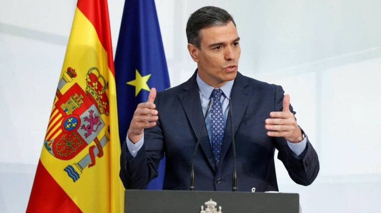 Pedro Sánchez inglés