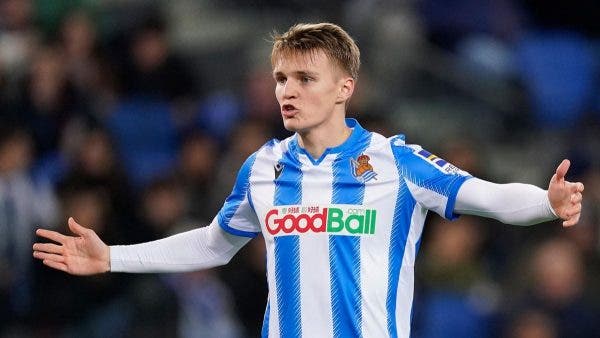 Odegaard Real Sociedad