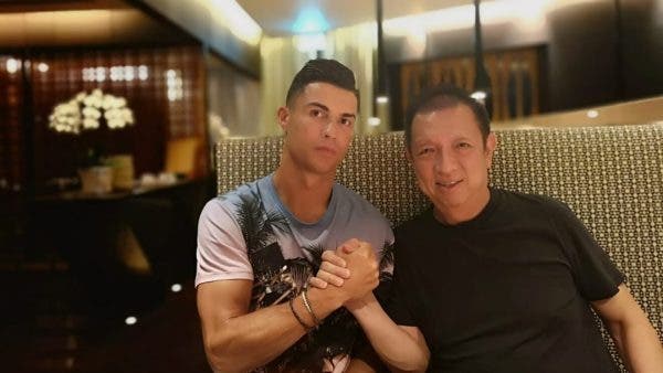 Cristiano Ronaldo Peter Lim