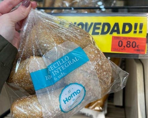 El pan de Mercadona