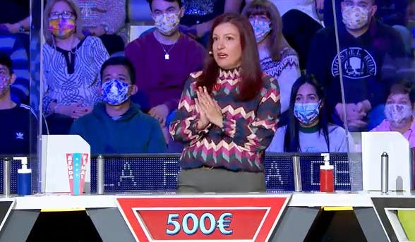 Alicia sorprende en La Ruleta de la Suerte