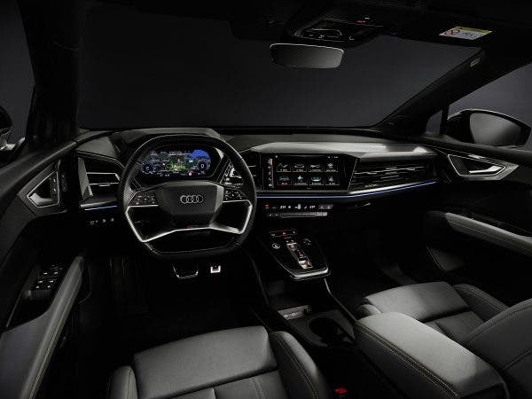 El interior del Audi Q4 e-tron