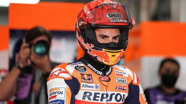 Marc Marquez aerodinámica