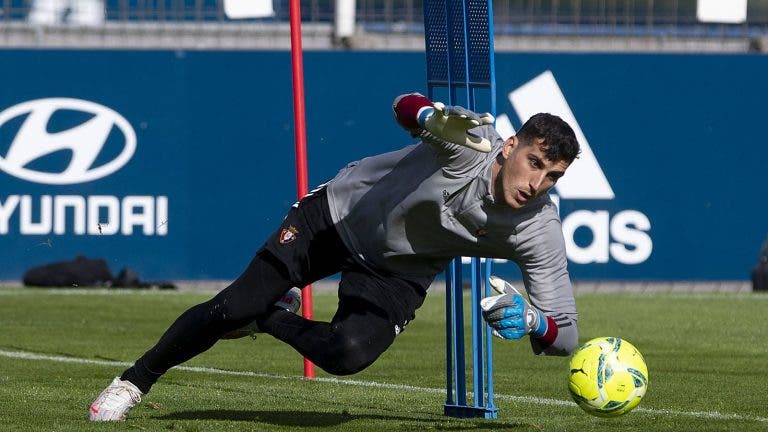 portería Osasuna