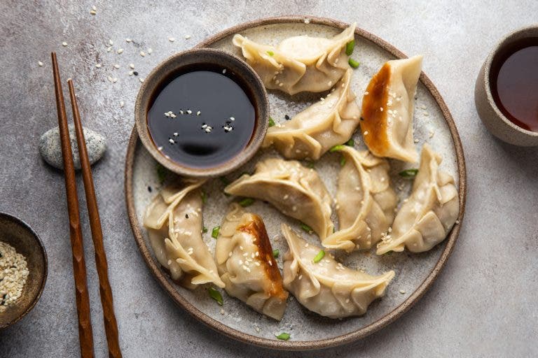 gyozas pollo