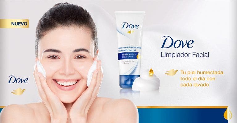 limpiador facial Dove