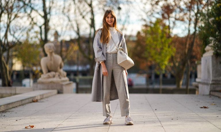 pantalón traje outfit