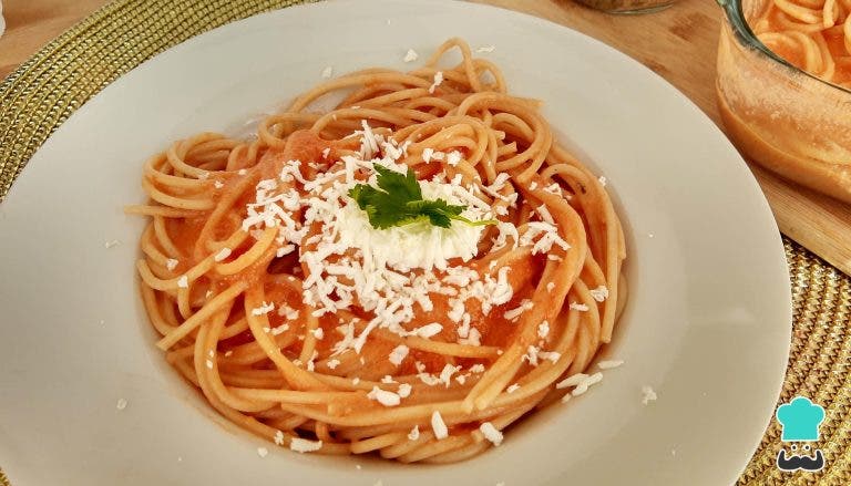 espaguetis receta