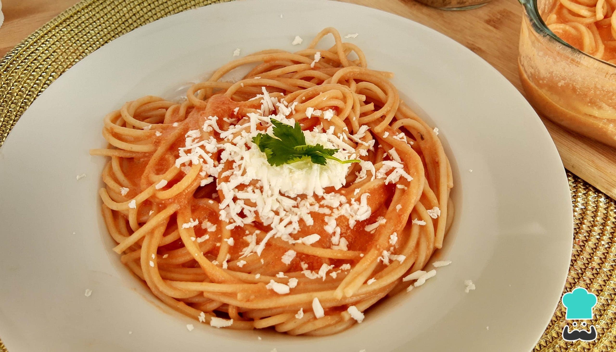 espaguetis receta