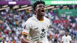 Kudus gol con Ghana
