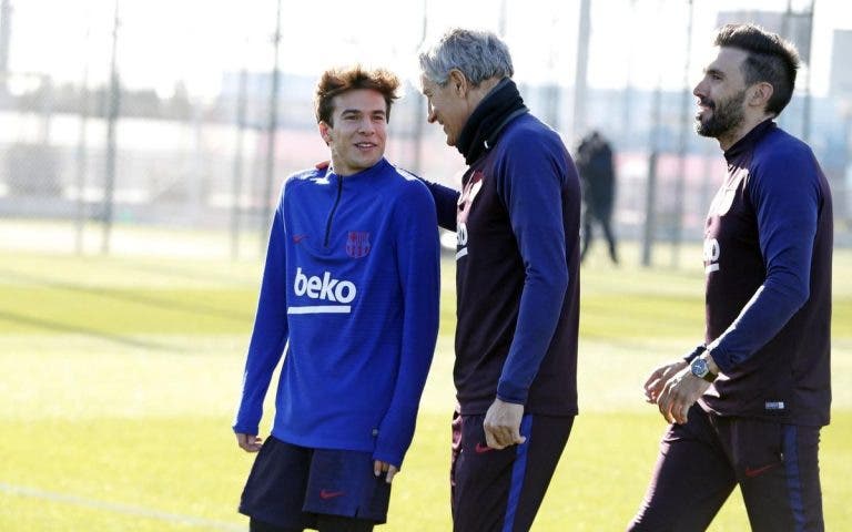 Quique Setién Riqui Puig