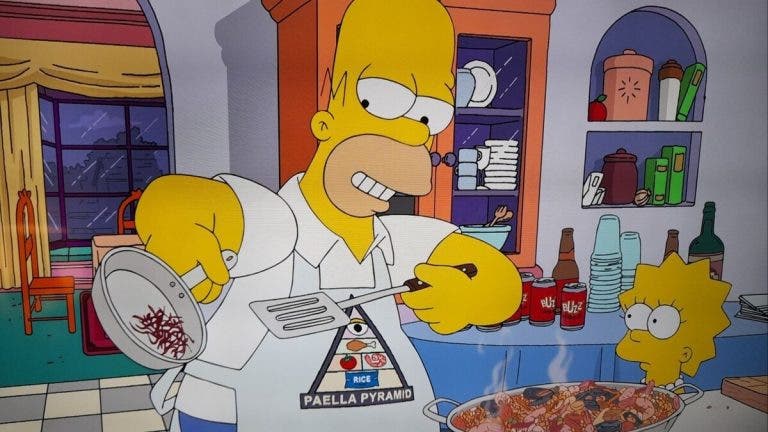 paella Simpson