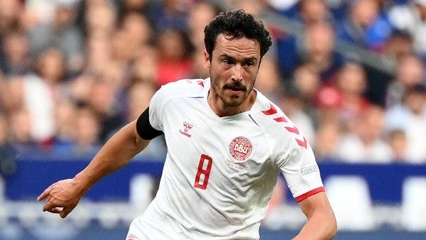 Thomas Delaney se lesionó con su selección en Qatar