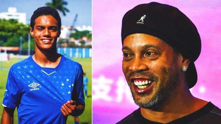 Joao Mendes, el hijo de Ronaldinho, podría recalar en el Barcelona