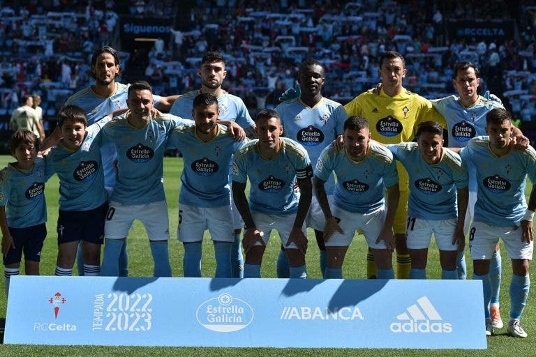 El CM del RC Celta calienta el partido ante el Valladolid