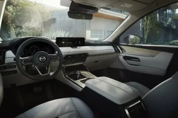 La amplia capacidad del Mazda CX-90 es lo que más sorprende