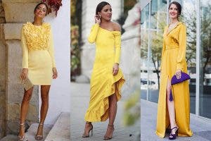 vestido amarillo primavera