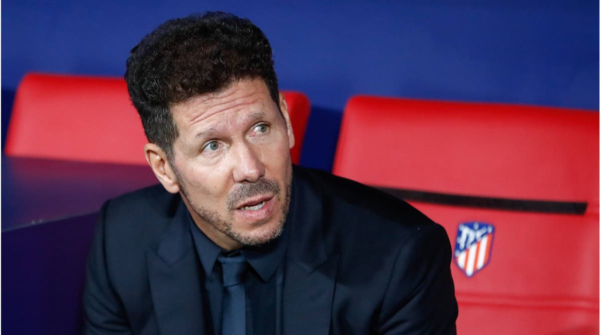 Simeone pide un nuevo jugador a la directiva del Atlético