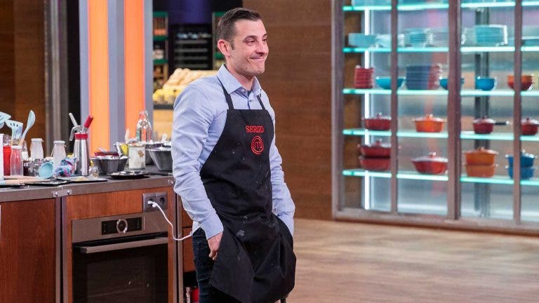 Sergio abandonó las cocinas de Masterchef 11