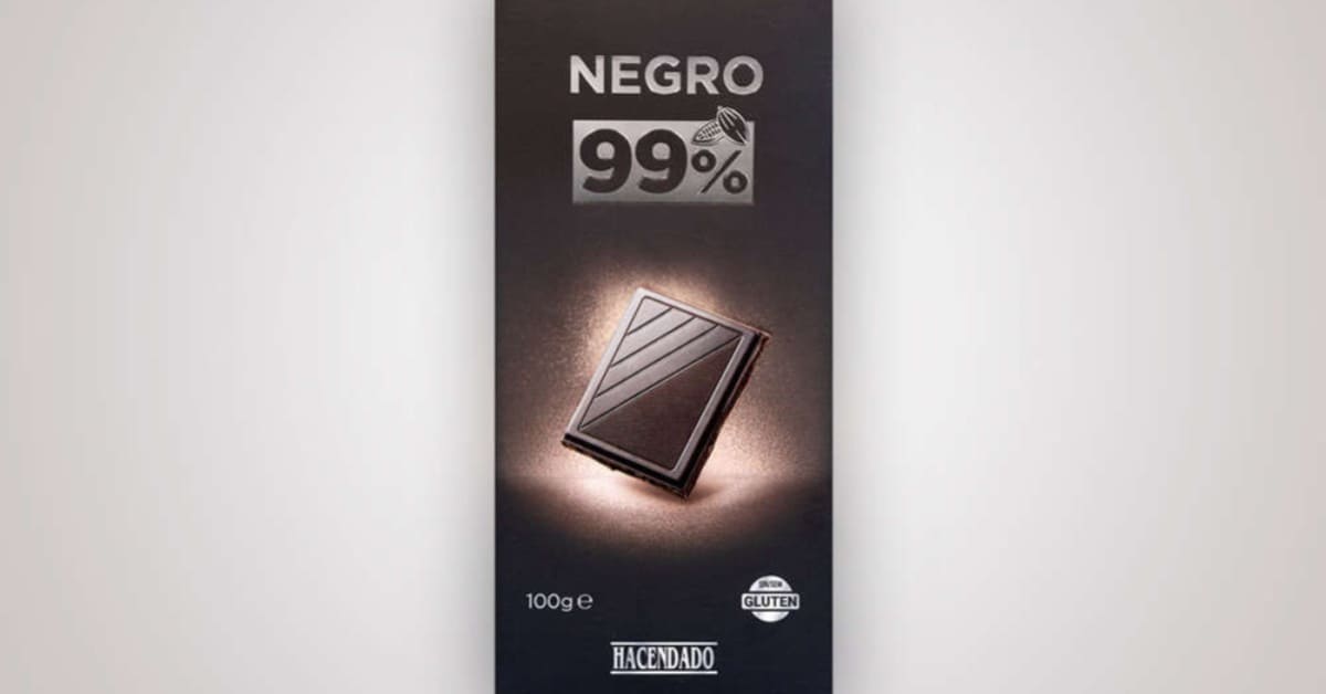 chocolate negro Mercadona
