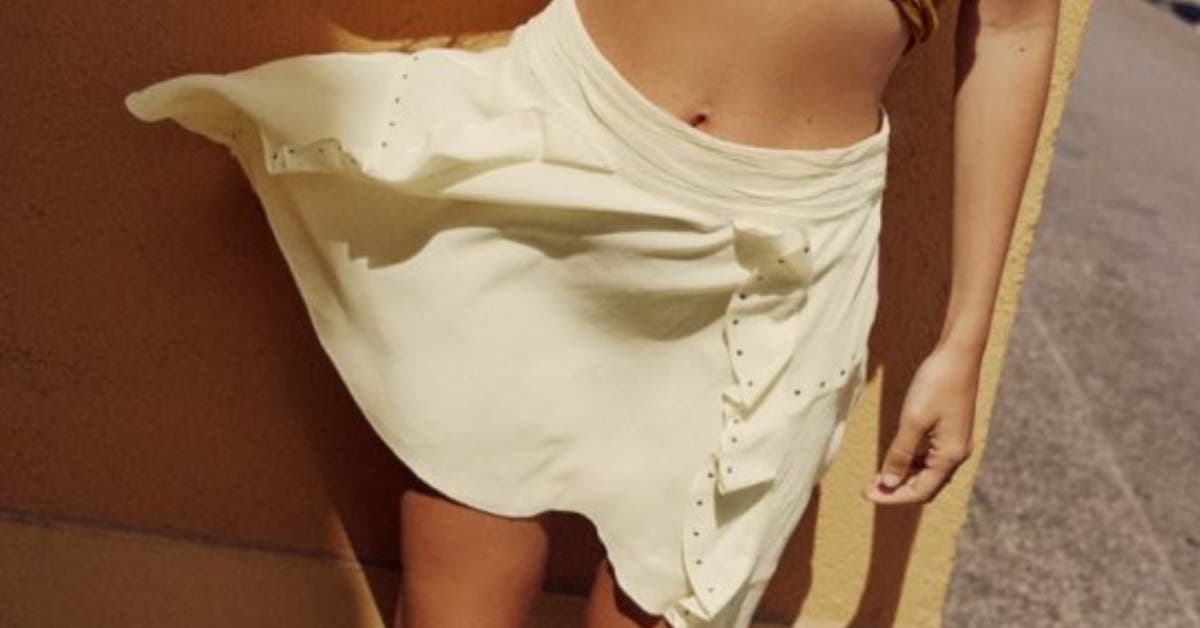 mini falda Zara