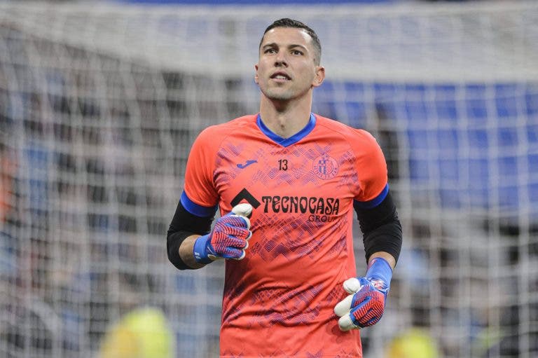 David Soria no seguirá en el Getafe CF