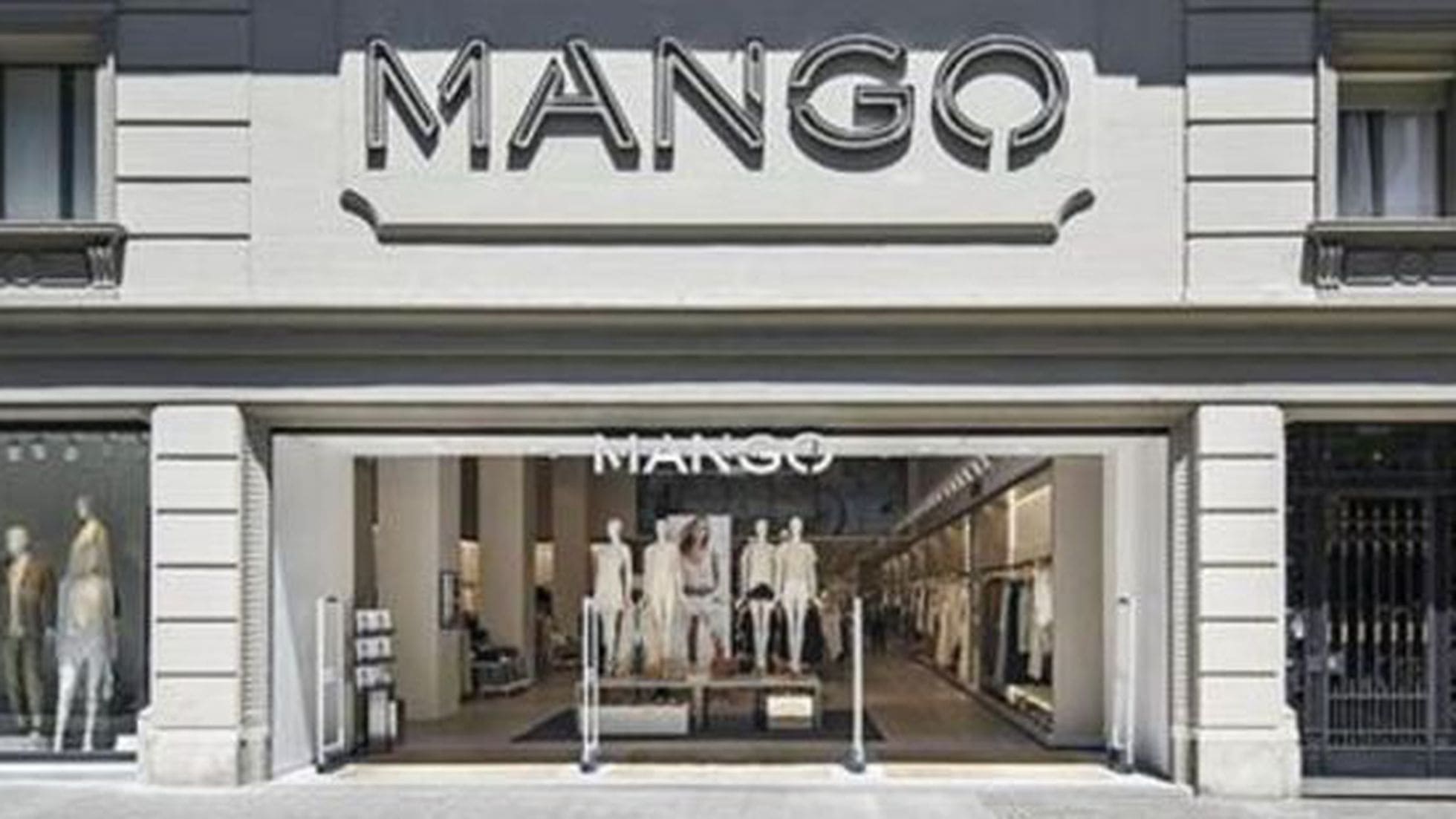 pantalón blanco mango