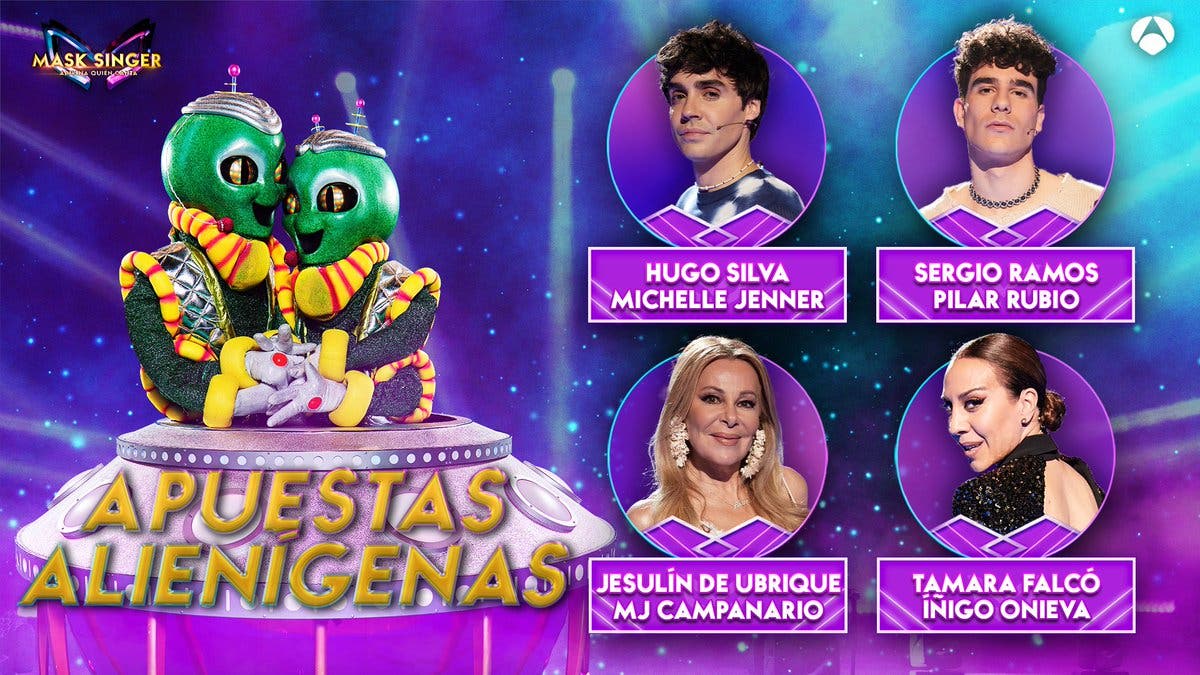 Alienígenas, descubiertos en Mask Singer