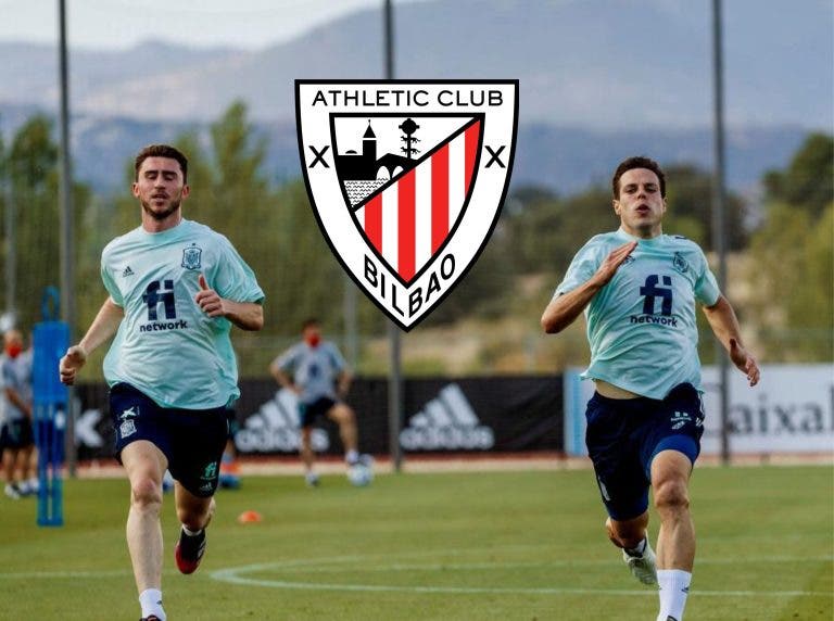 Azpilicueta y Laporte athletic