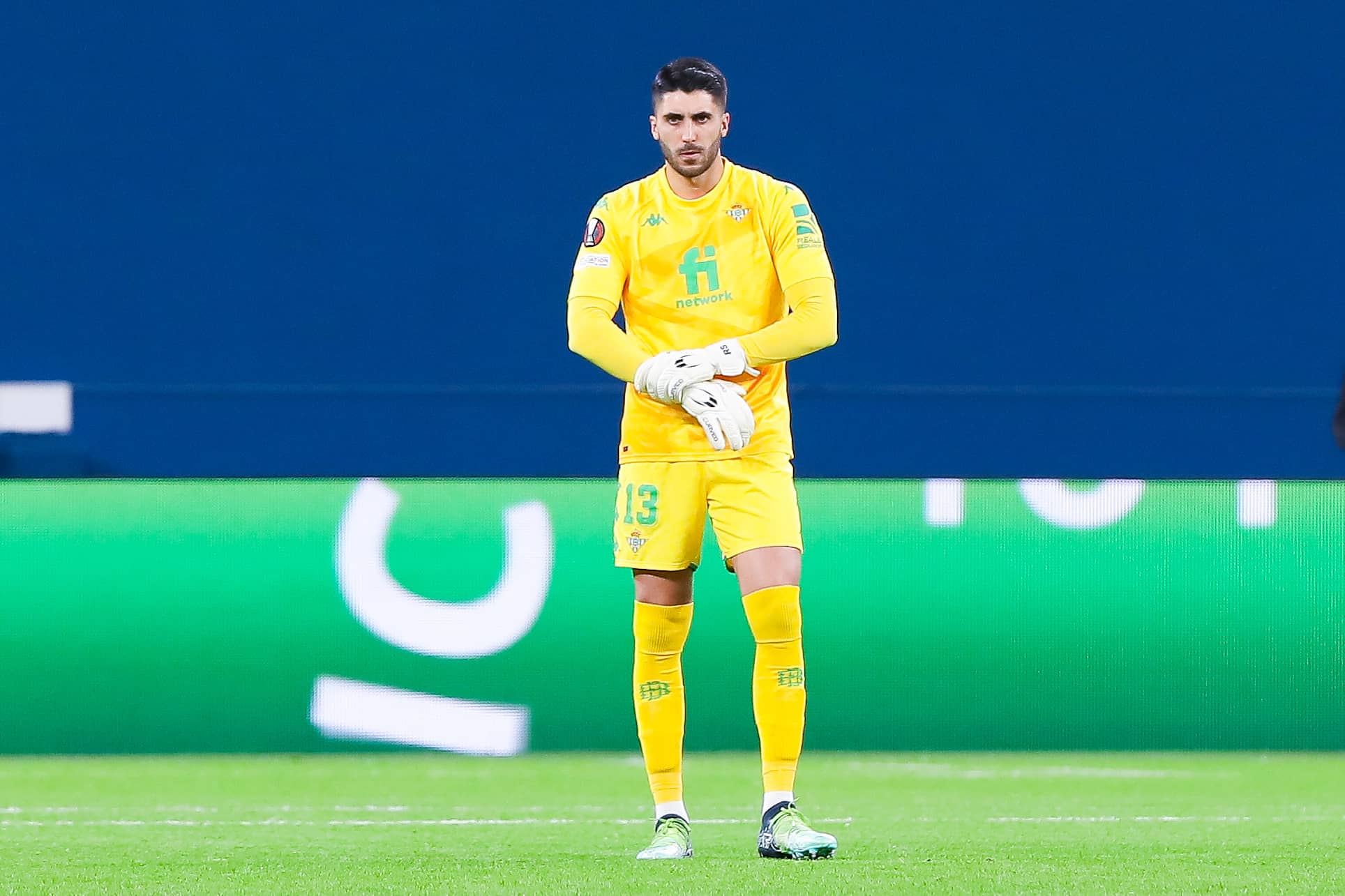 Rui Silva, en la rampa de salida del Betis