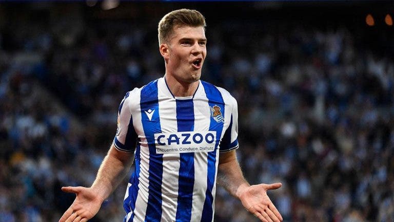 Sorloth, cada vez más lejos de la Real Sociedad