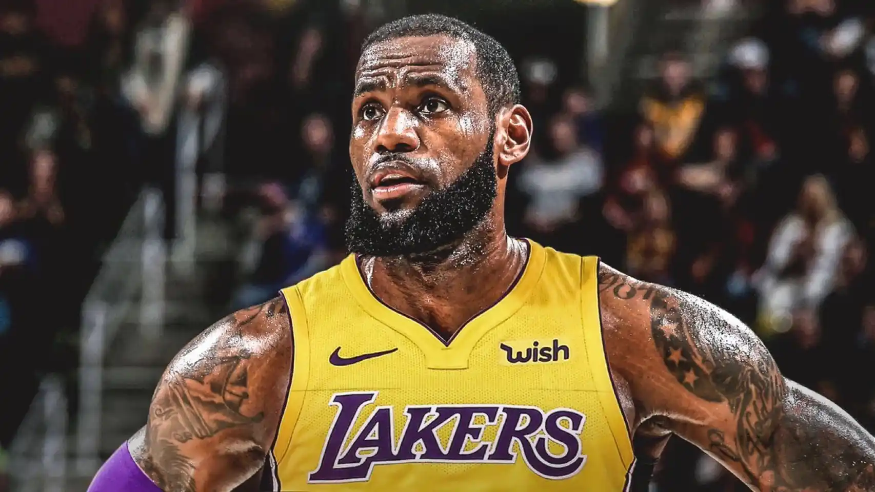 LeBron Lakers 