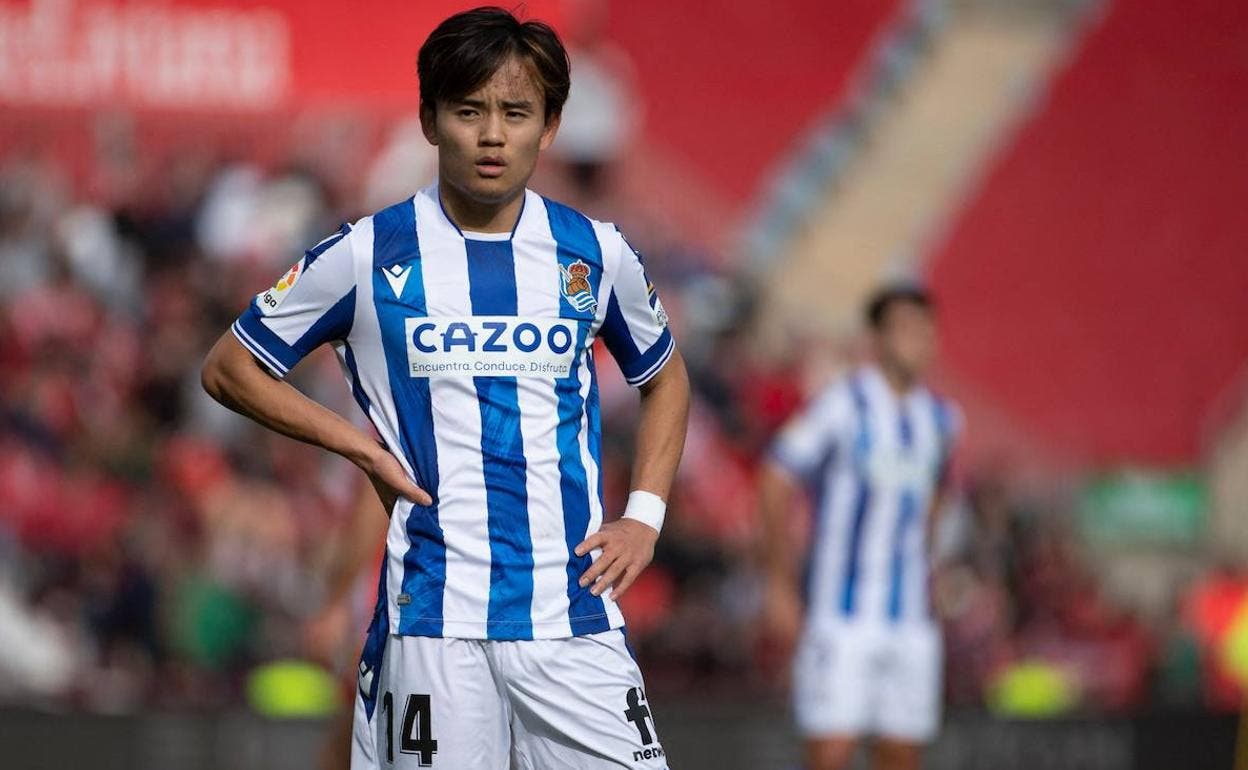 La Real Sociedad quiere utilizar a Kubo para convencer a Kamada