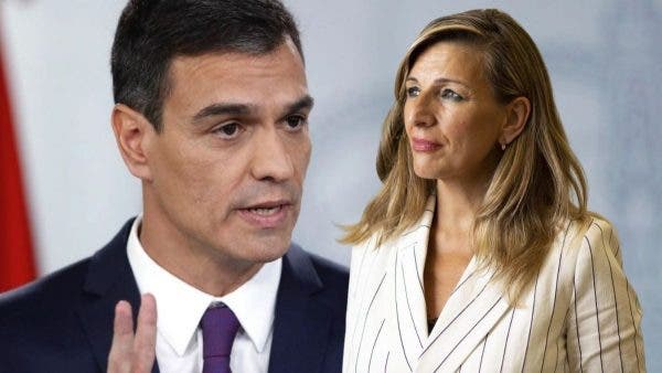 Yolanda Díaz y Pedro Sánchez, figuras centrales en el debate sobre la repetición de elecciones en España.