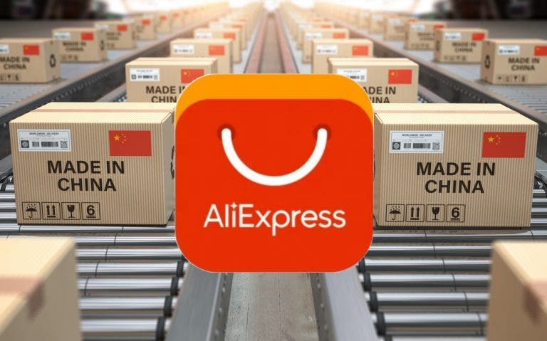 Emblema de AliExpress con alusión a las Ofertas AliExpress.