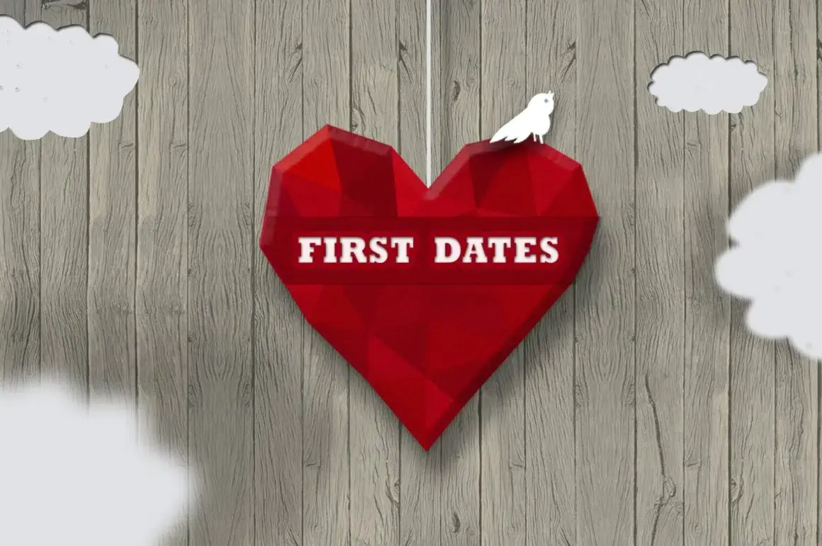 Logo del programa 'First Dates', donde participó Miguel Antonio, destacando en un capítulo memorable