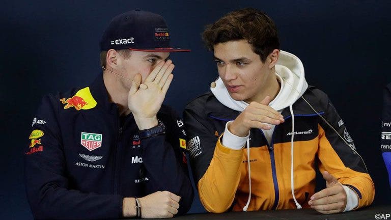 Verstappen y Norris en Fórmula 1
