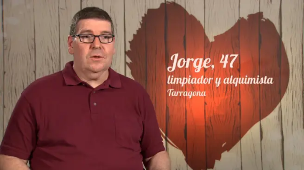 Jorge durante su entrevista en 'First Dates'.