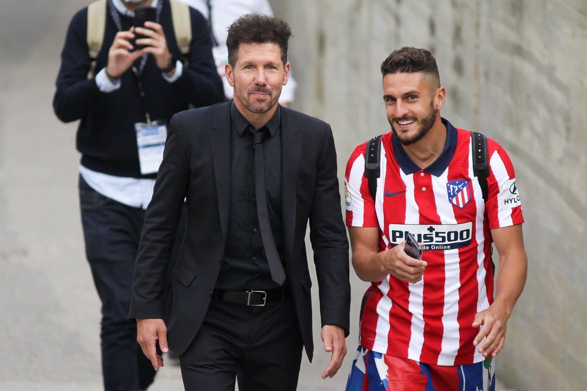 Simeone es consciente de que varios jugadores del Atlético podrían salir