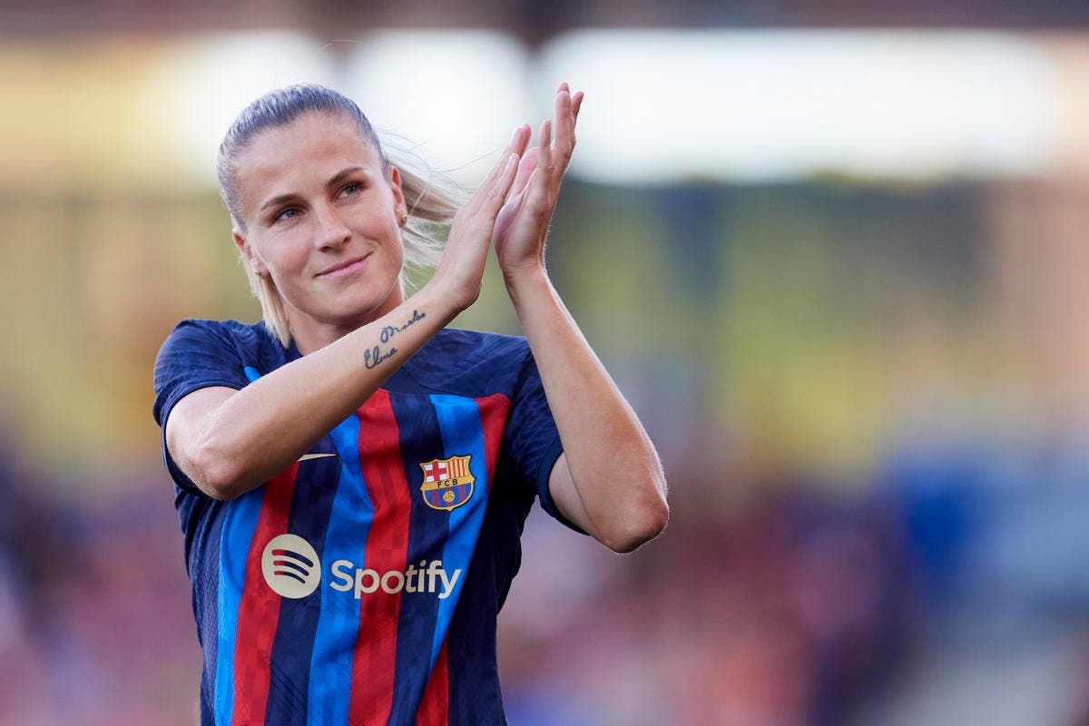 Alexia Putellas se queda sin socia en el FC Barcelona