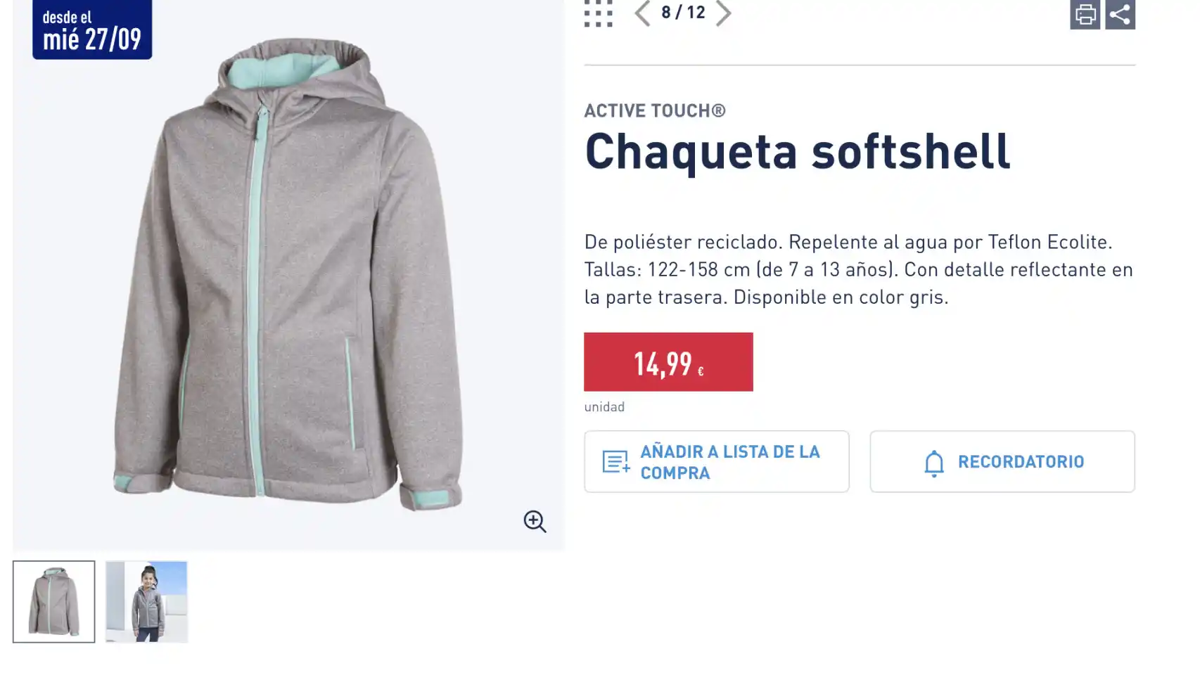  chaqueta Aldi 