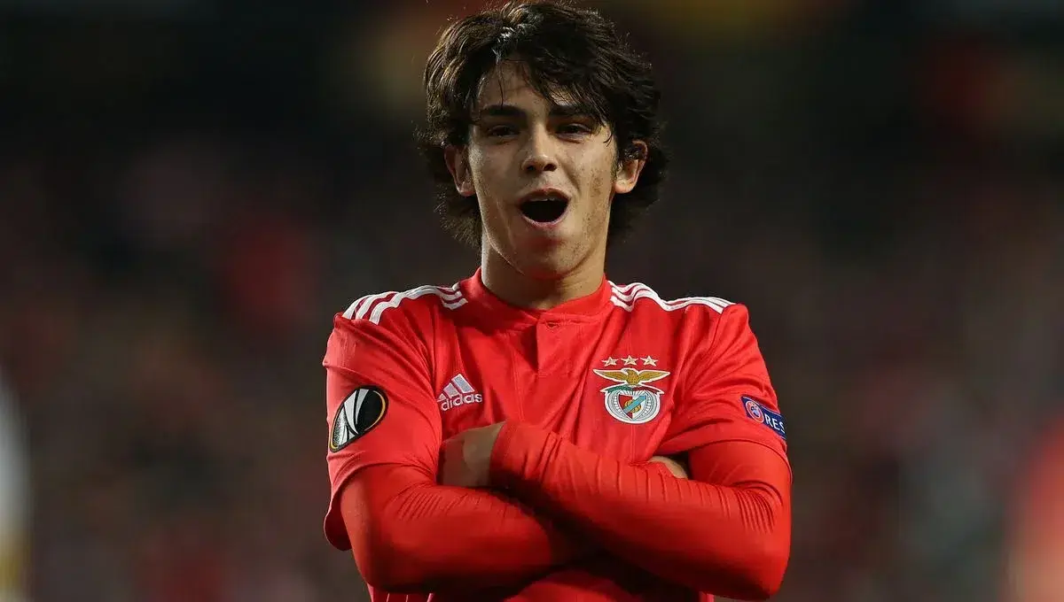 Joao Félix en el Benfica
