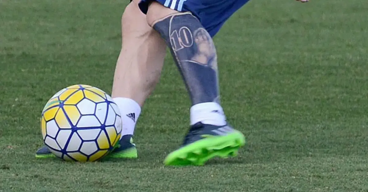 Messi tatuaje