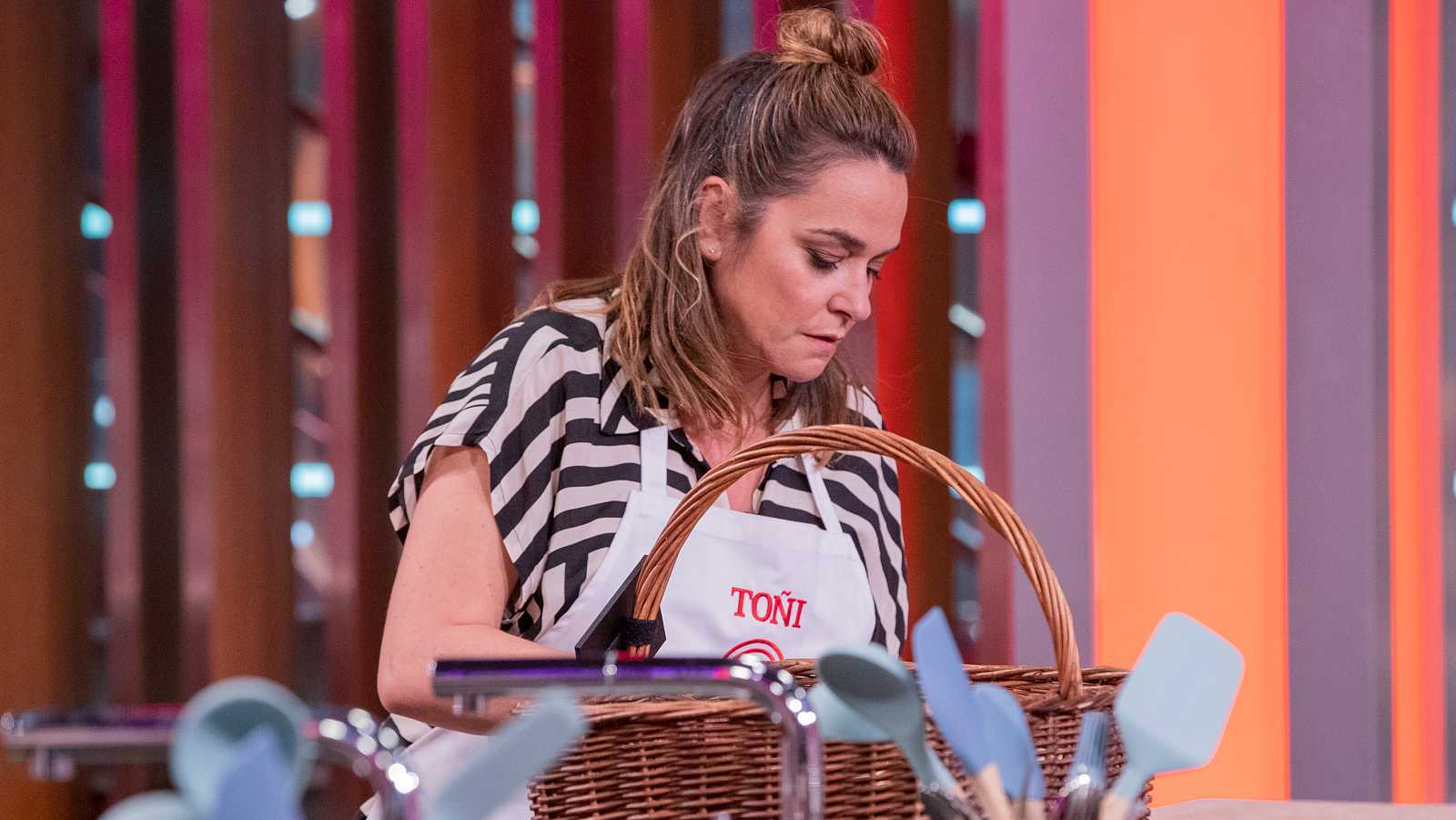 Toñi Moreno no tuvo un primer buen día en Masterchef