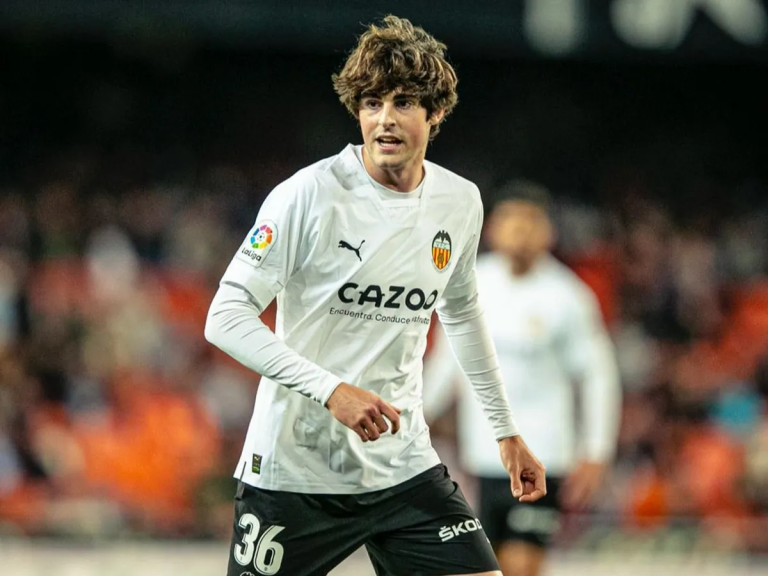 Javi Guerra, la nueva estrella del Valencia CF